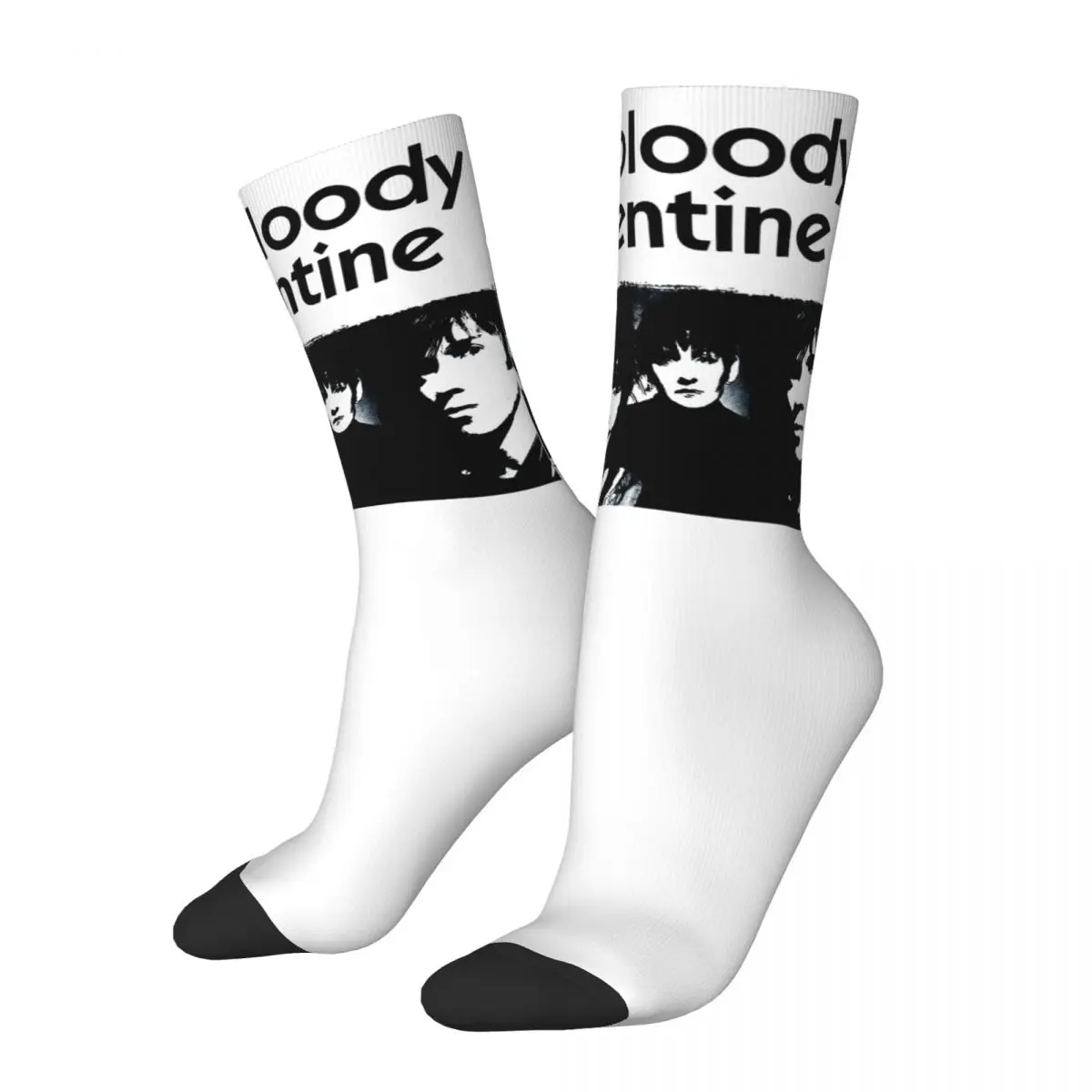 Vintage Band Crazy Men's compression Socks Unisex My Bloody Valentine Harajuku Seamless Printed Funny Novelty Happy Crew Sock