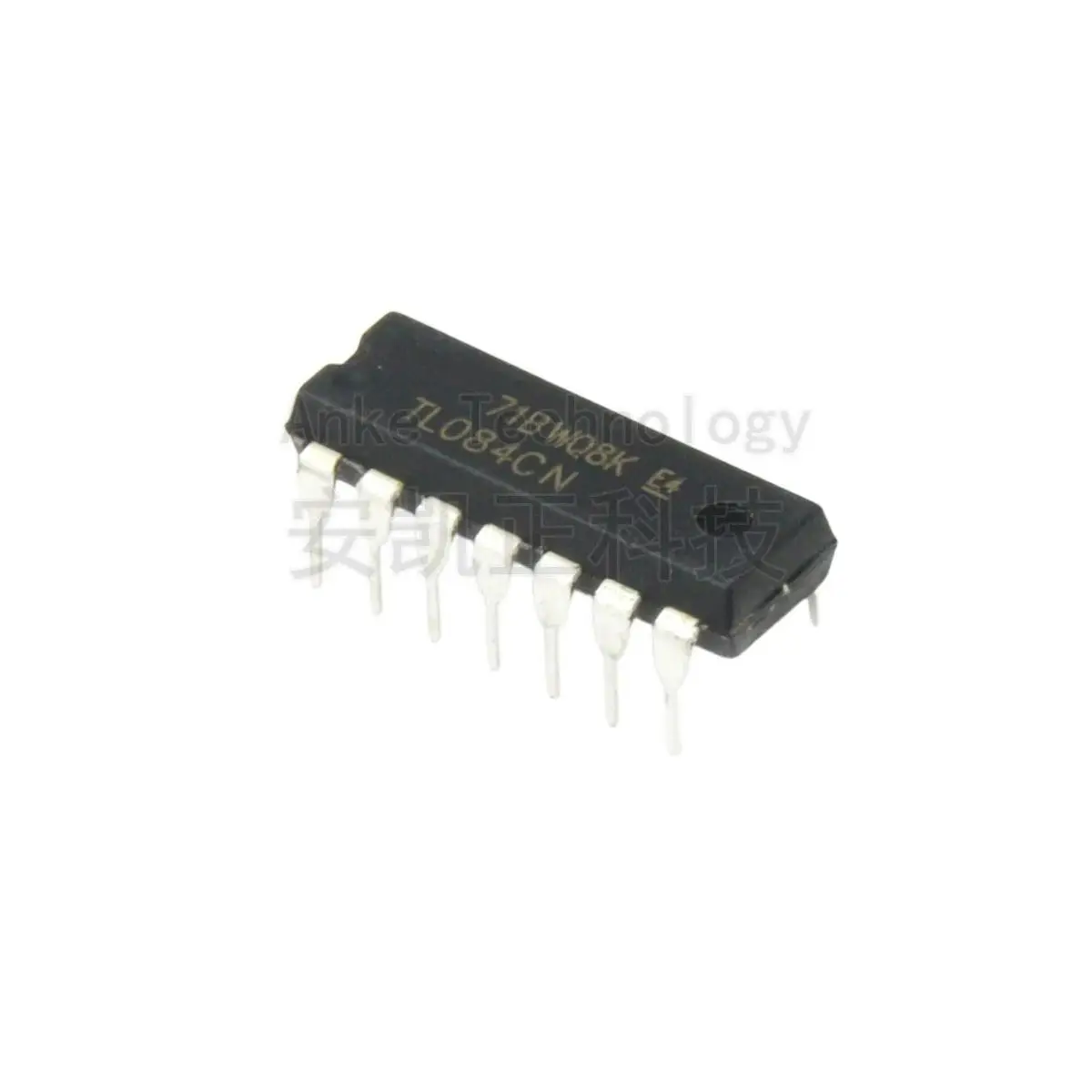 Original brand new TL084CN DIP-14, four-channel operational amplifier, JFET linear buffer chip 10PCS