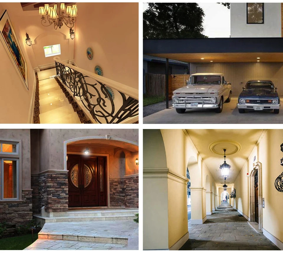 E27 PIR Sensor Light Bulb LED Motion Sensor Bulb LED Lamp 85-265V Auto ON/OFF Night Light For Porch Stairs Garage Security Light view 2