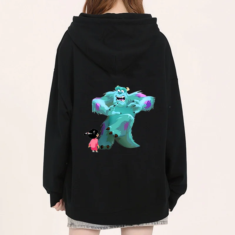 Disney Monster University Sullivan Mike Hoodie Sweatshirt Men's and Women's Fashion Casual Student Street Clothing Hoodie