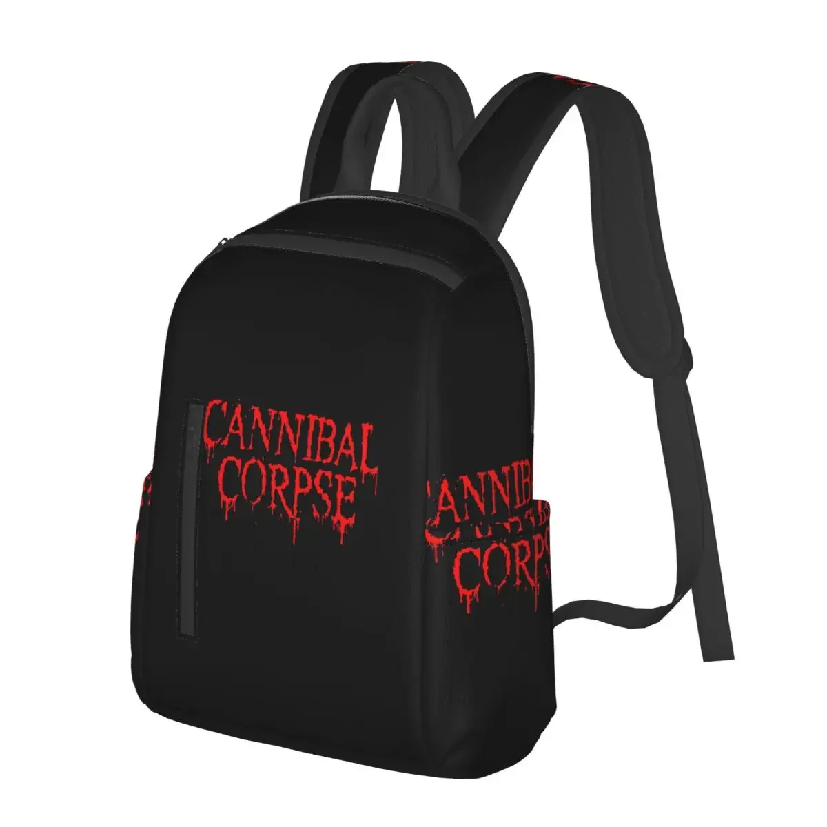 Cannibal Corpse Death Metal Band Student Backpack School Bag Hiking Travel Daypack for Men Women Bookbag Shoulder Bags