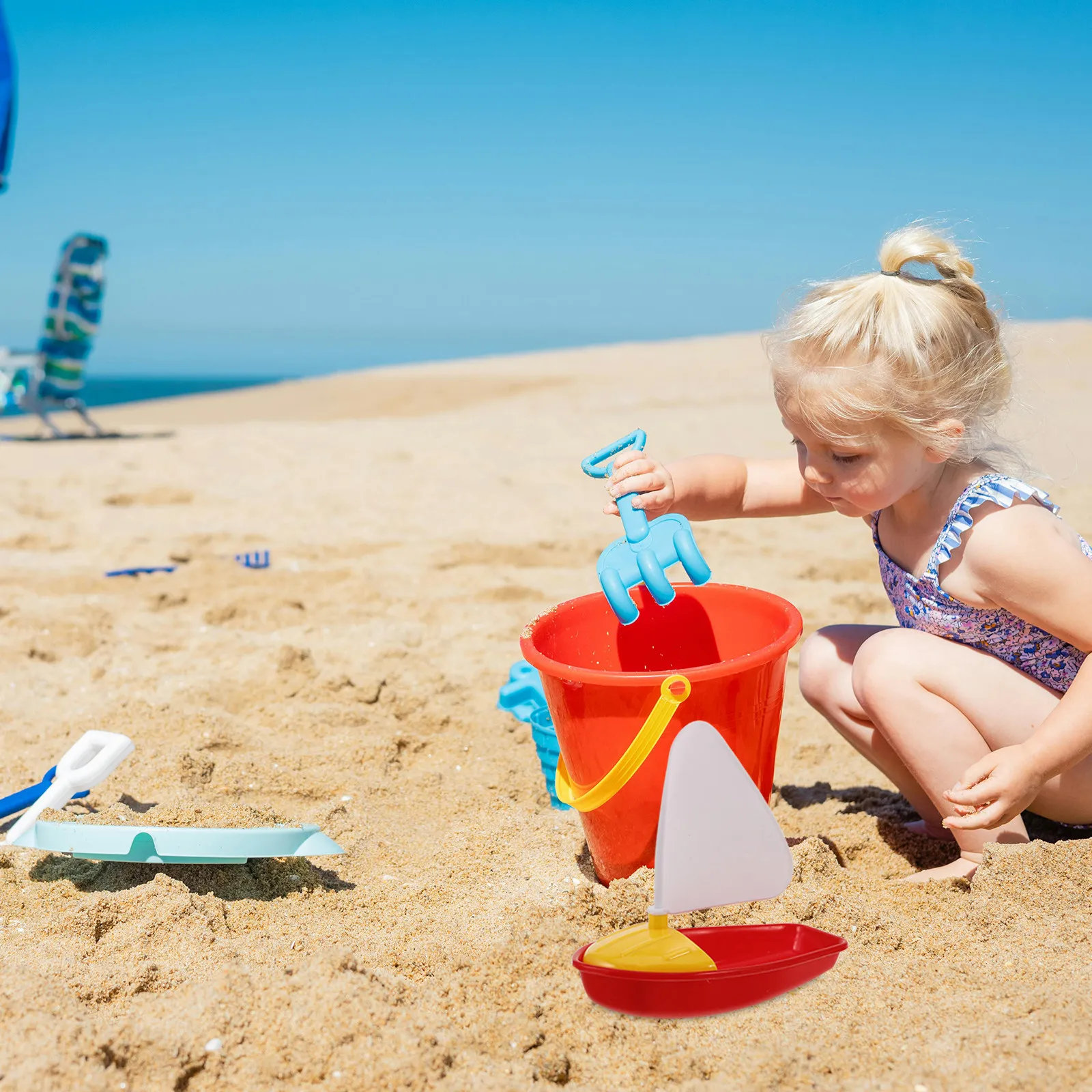 

Educational Floating Sailboat for Kids Water Play Beach Pool Bathtub Motor Skill Development Creative Imaginative Play