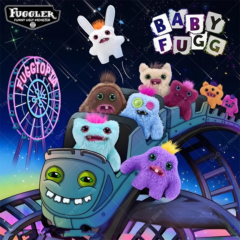 

Новые оригинальные Fugglers забавные уродливые зубы монстры плюшевые игрушки Kawaii Fugglers детские Fuggs мультяшные плюшевые милые куклы Peluche подарки