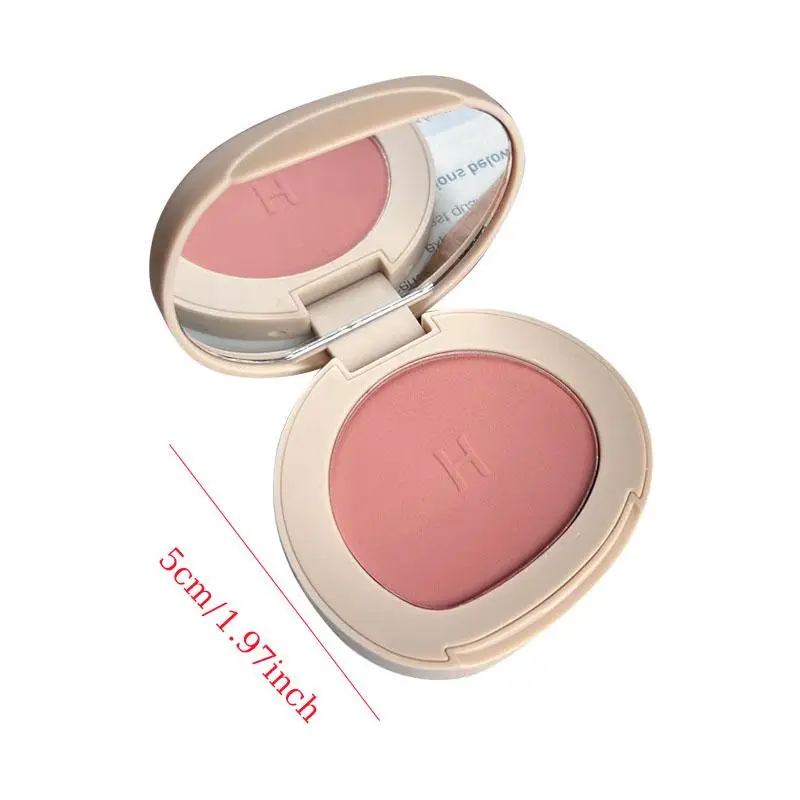 Palette de fard à joues monochromatique HERORANGE, teinte naturelle longue durée, imperméable, éclaircissant, maquillage du visage, cosmétique