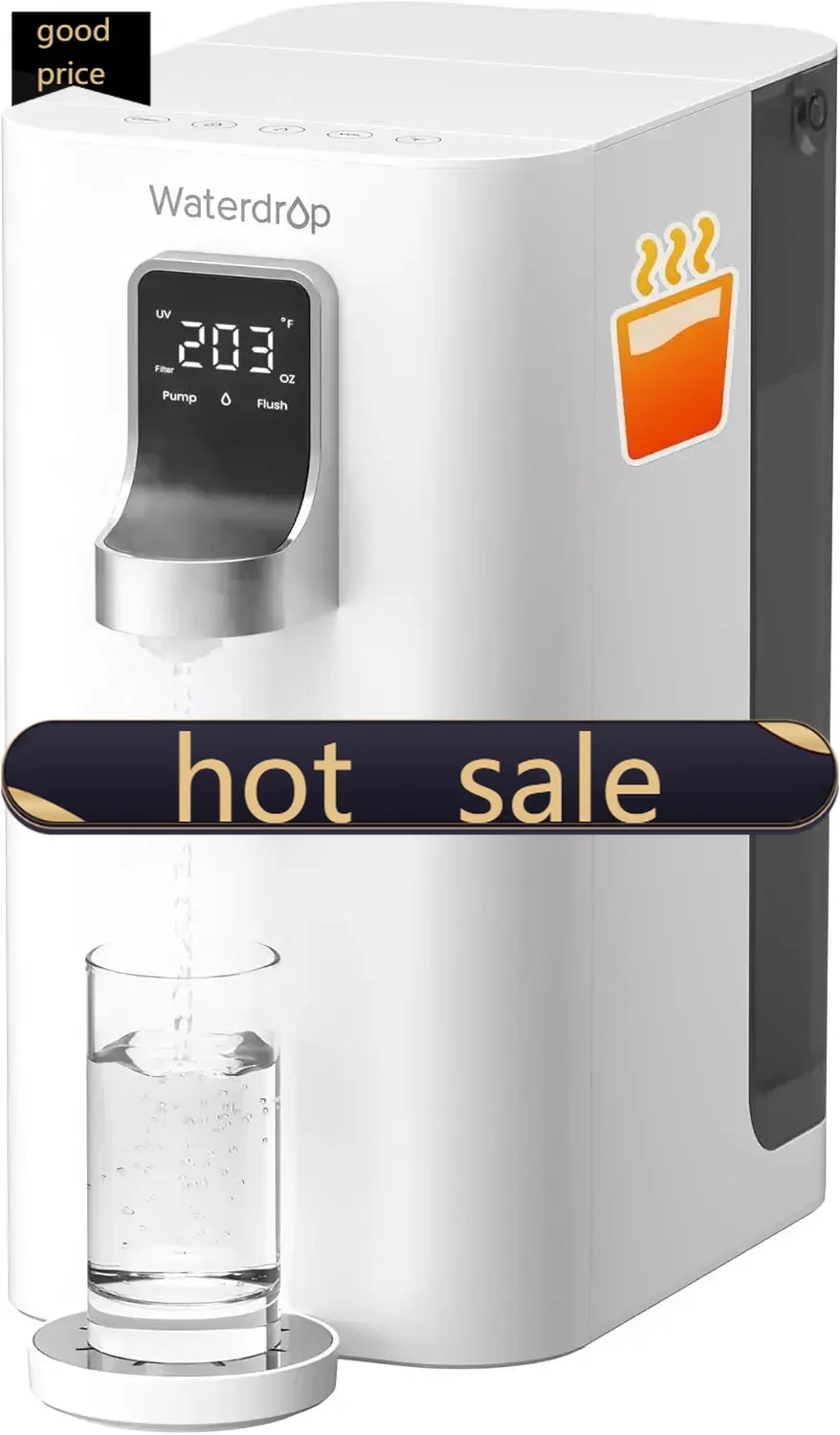 

BestsellerBestseller[ Instant Hot ] K19-H Countertop Reverse Osmosis System, Reverse Osmosis Water Filter Countertop, 3:1 Pure t