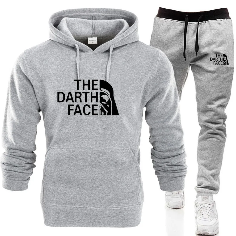 

Трансграничные осенние и зимние мужские и женские комплекты свитшотов, модные повседневные спортивные пуловеры с капюшоном и спортивные штаны