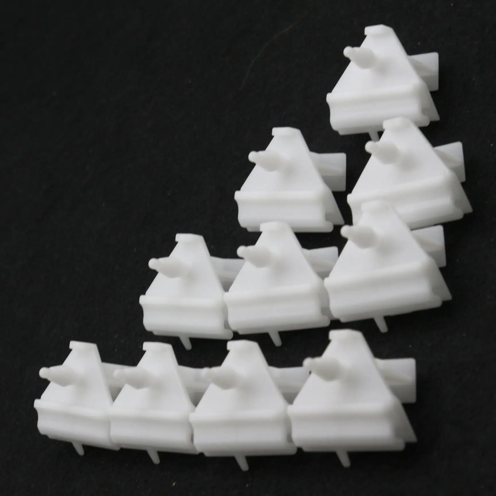 

10 шт. зажимы для молдинга корпуса порога для BMW 750Li 2006–08 760Li 03–08 кулисный крепеж 51117160451