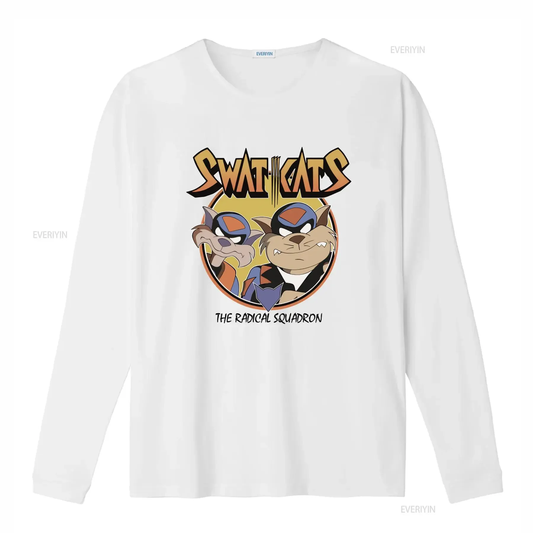 SWAT Kats The Radical Squadron Cartoon T Shirt Cool Design for Fans vintage Washed Soft Stylish Casual Stretched Breathable