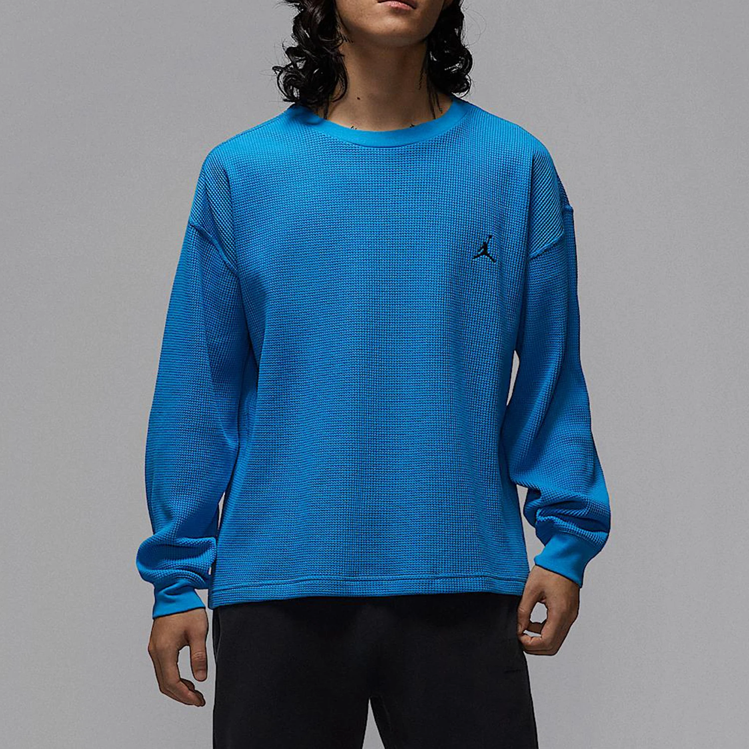 

Оригинальный мужской модный трикотажный свитшот Nike JORDAN с круглым вырезом IM6256-435