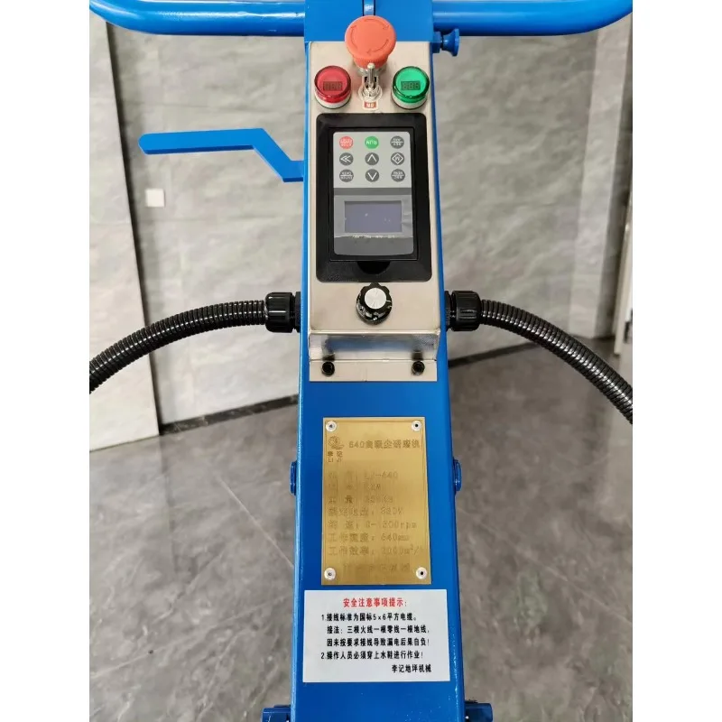 New Arrival Manual Multifunctional Concrete Polishing Machine Includes Vacuum Cleaner Floor Grinding Features Motor Gearbox