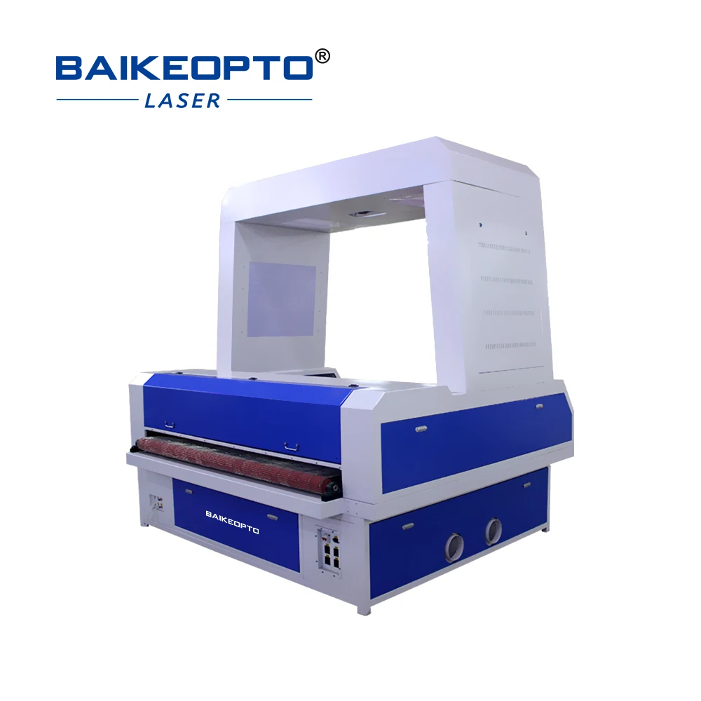 80W BK-K1810 Manufacturer Sheet Metal CO2 Laser Engraving Machine For Blue And White Shell Camera With Factory Price