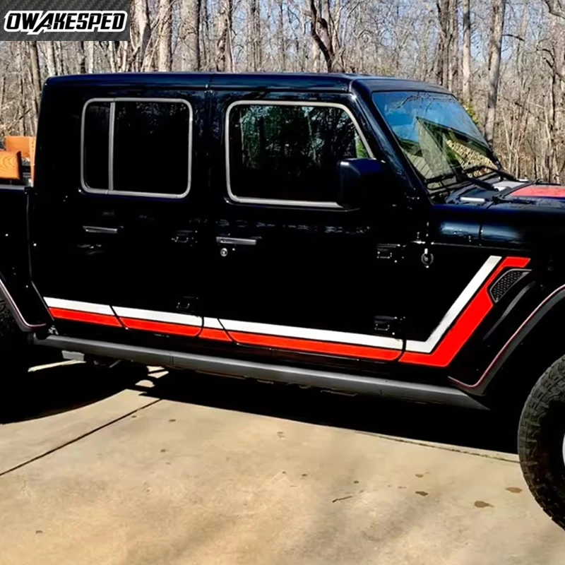 

Наклейка Scrambler в стиле ретро, виниловая наклейка на дверь, совместимая с Gladiator jt 2019-2020