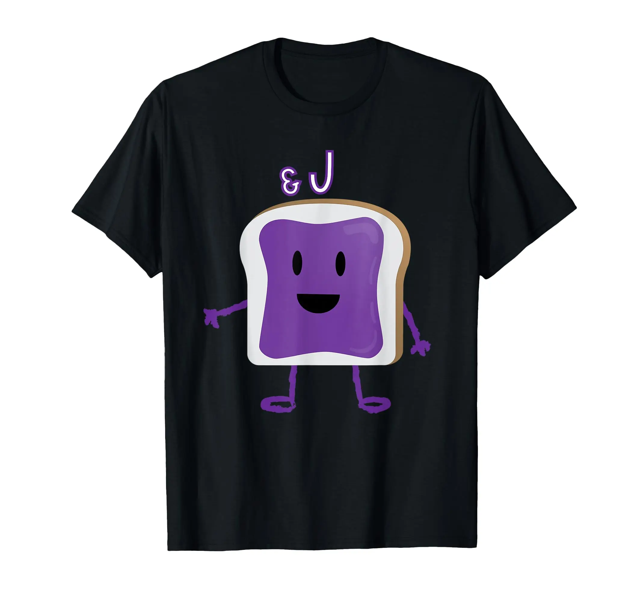 PB&J Jelly T-Shirt Halloween Matching Couples Costume T-Shirt Cute Aesthetic Shirt Short Sleeve Crew Neck T shirt