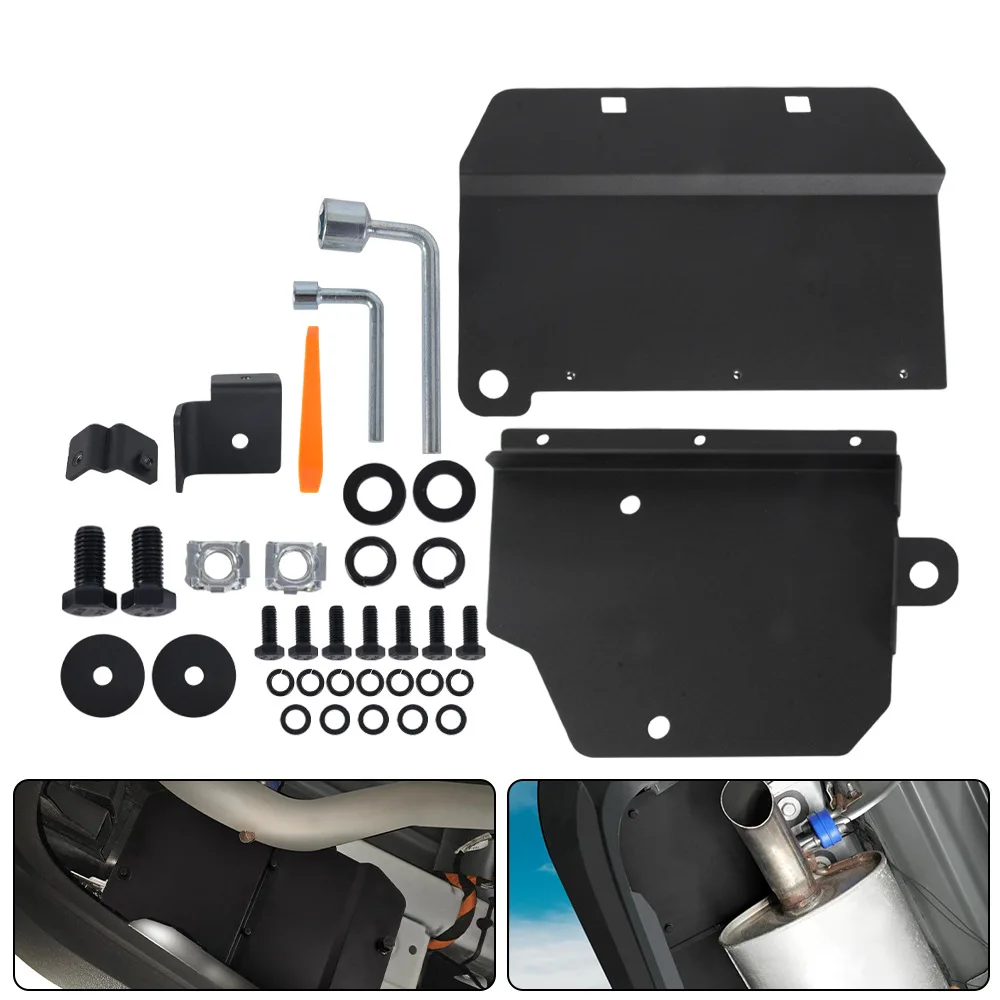 Suitable for Ford 22-25 left rear wheel under splash guard, aluminum alloy anti-rust and anti-mud board