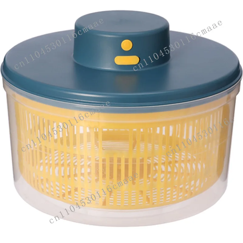 Electric vegetable dehydrator salad throwing water vegetable filling, squeezing water fried skewers throwing water basket