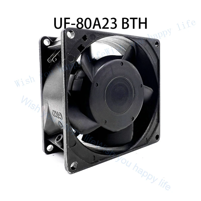 LL  for FULLTECH High-Airflow Electric Cabinet Fan 230VAC 14/12W 80*80*38mm UF-80A23 BTH
