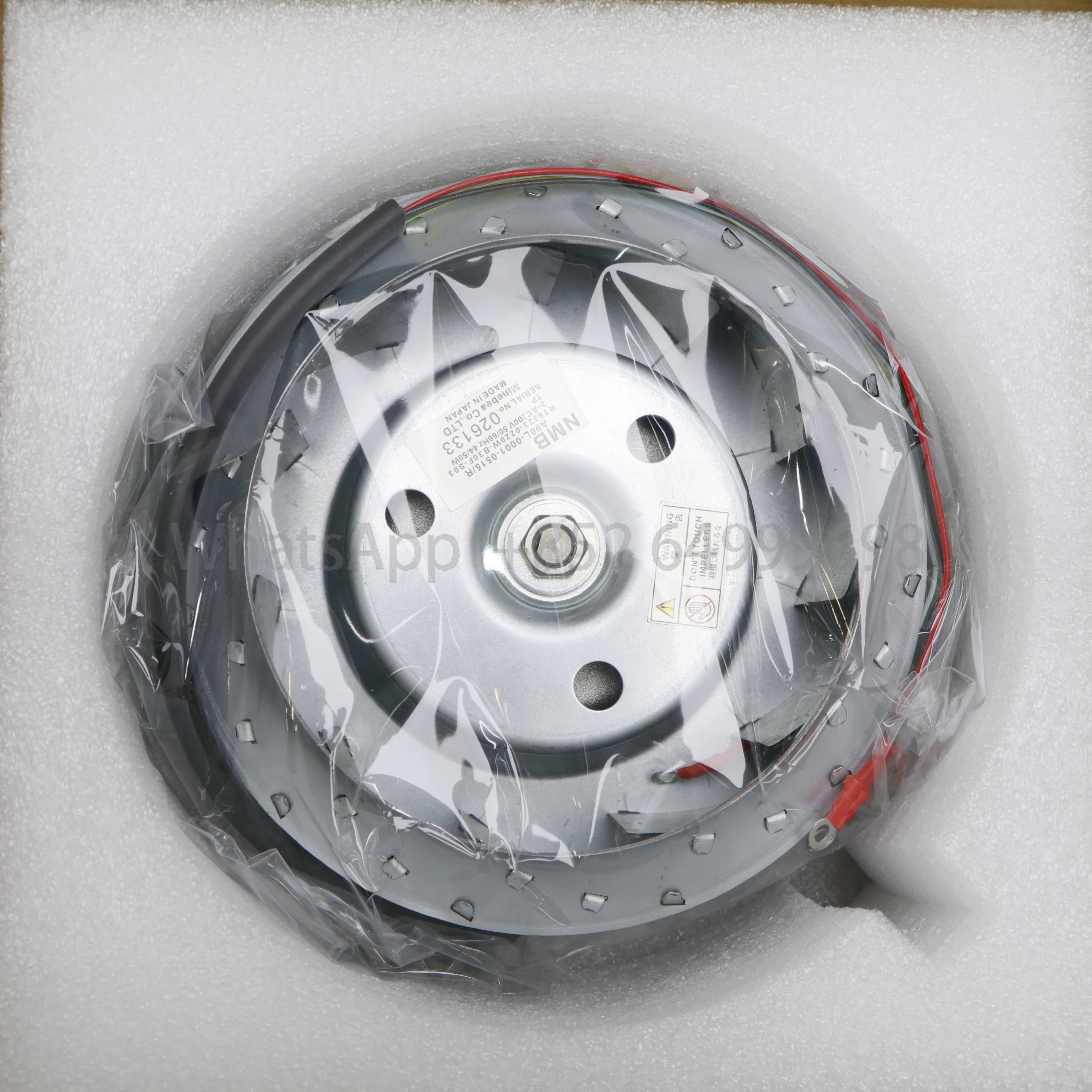 A90L-0001-0515/R Original novo Brand New Spindle Fan Spot A90L 0001 0515 R, Ventilador Shell Vermelho