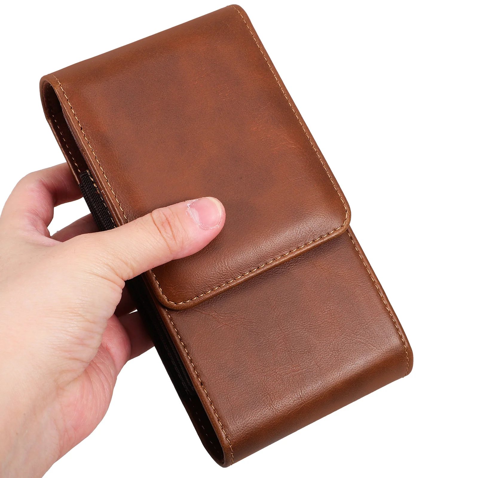 

Mens Phone Waist Bag Double Layer Small Cell Phone Carrier Bag for Traveling Camping Everyday Use Gift Idea Cellphone Pouch