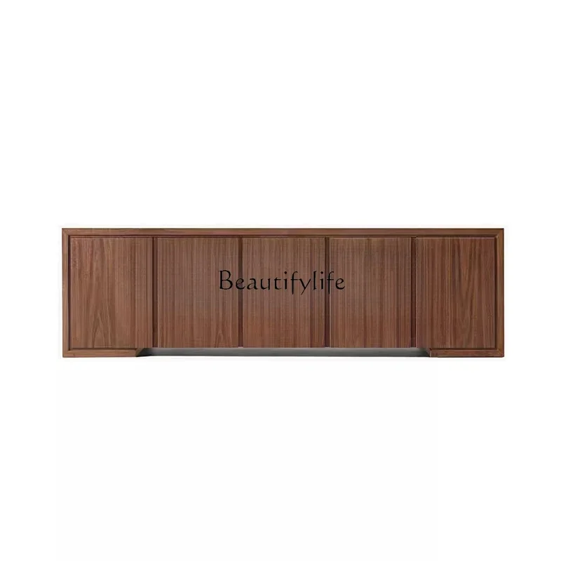 

LD33American country solid wood living room dining side storage B & B TV cabinet