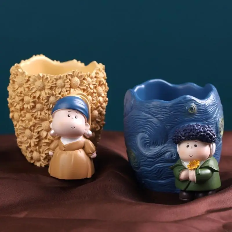 M76B Flowerpot Dish Storage Mold Trinkets Tray Tool DIY DECON HOME DECAND