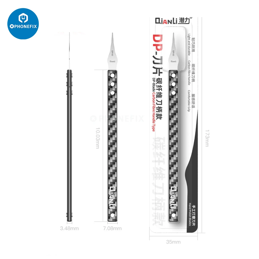 Qianli dp handgemachtes poliertes Klingen messer Hebels tück Ent schleim ungs klinge Gummis chaufel klinge Chip ic Motherboard Layer ing Reparatur werkzeuge