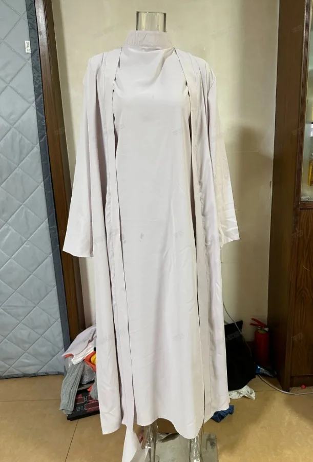 Women Arab Long Robe Suits Vestidos Cardigan Two Piece Suit Dress Abaya Jalabiya Morocco Dubai Kaftan Casual Muslim Dresses Sets