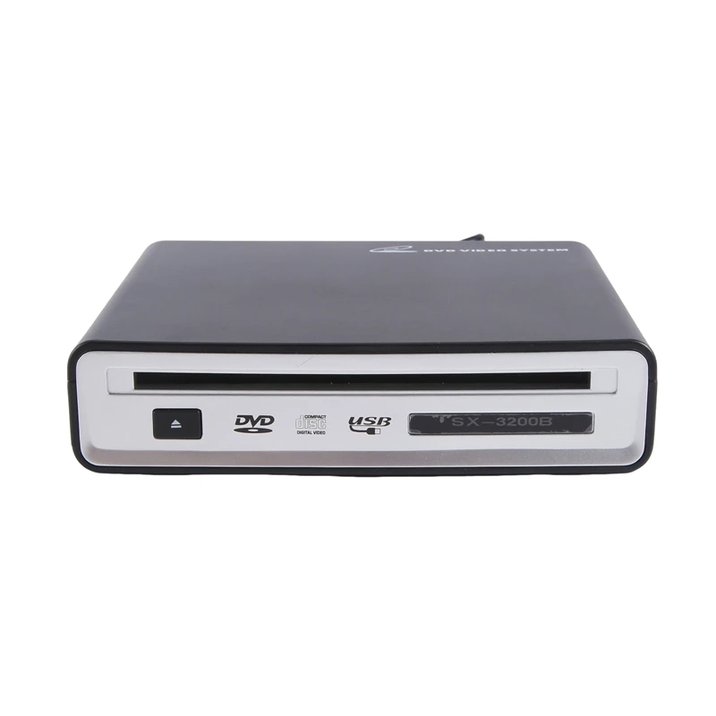 1 PCS USB2.0 Interface Car Radio CD/ DVD Dish Box Player Black ABS Cable External For Android