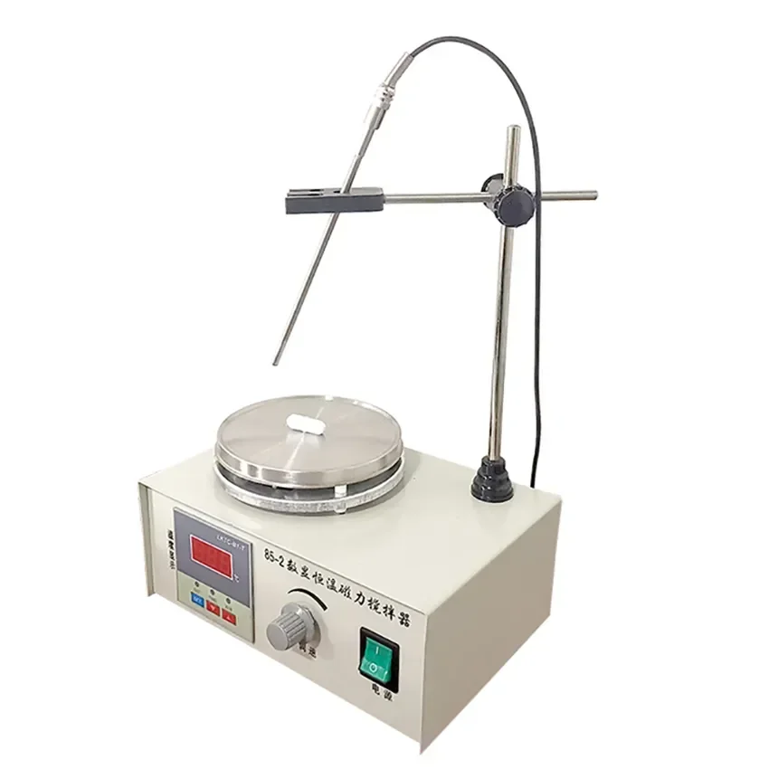 

85-2 Laboratory Magnetic Stirrer Heating Plate Digital Display 2200rpm Adjustable Churn Stir Machine Blender Laboratory Stirrer