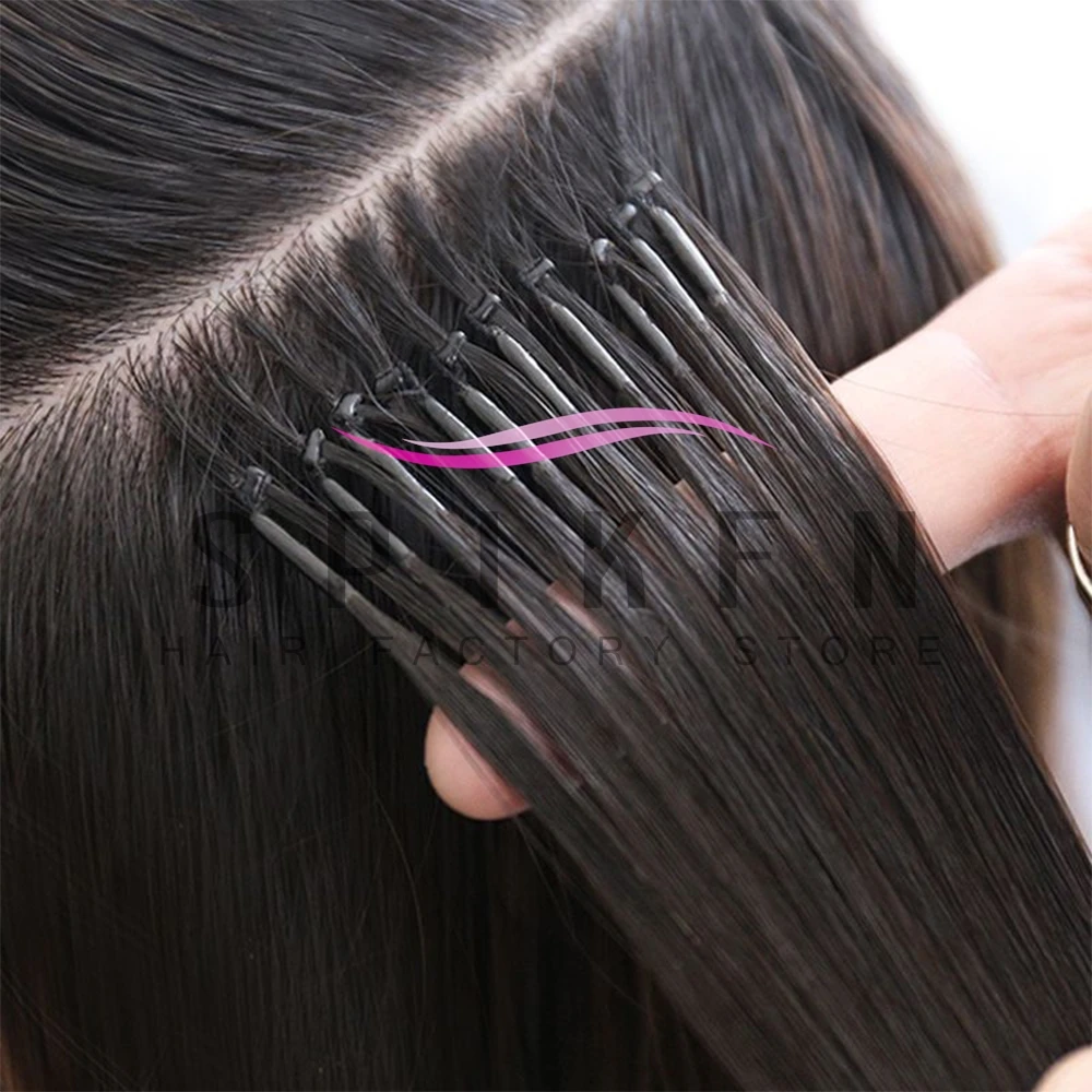 SPIKFN 8D Human Hair Extensions 12