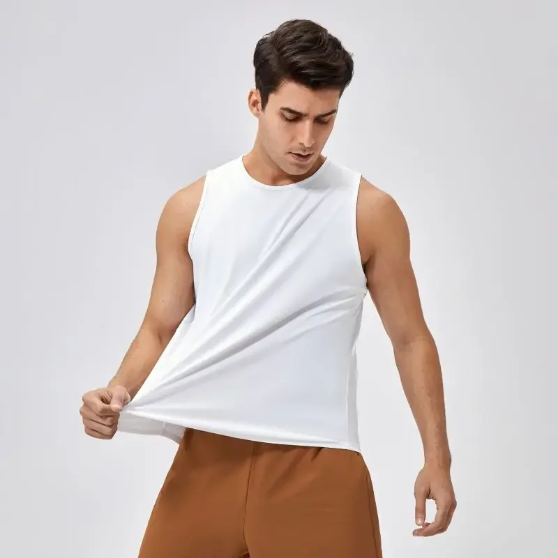 

Men Gym Tank Top Sports Quick Dry Bodybuilding Sleeveless T Shirt Male Activewear Fitness Clothing Running Vest Undershirt