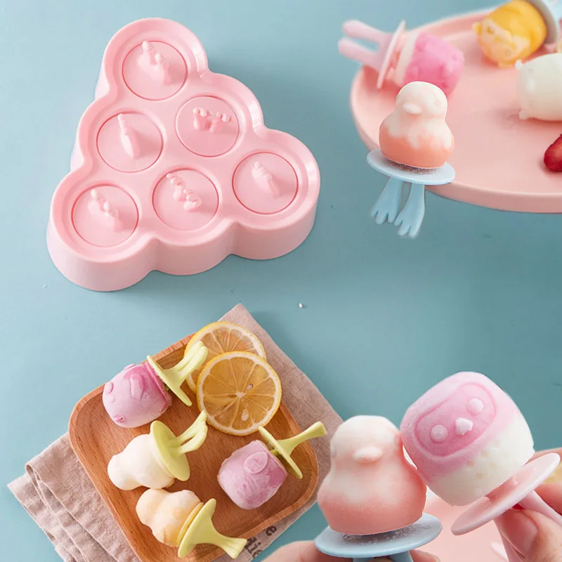 

Ice Cream Mold Grid Ice Cube Tray Mold Making Popsicle Chocolate Mould Summer DIY Drink Jelly Cool Tea Milk Whiskey Water