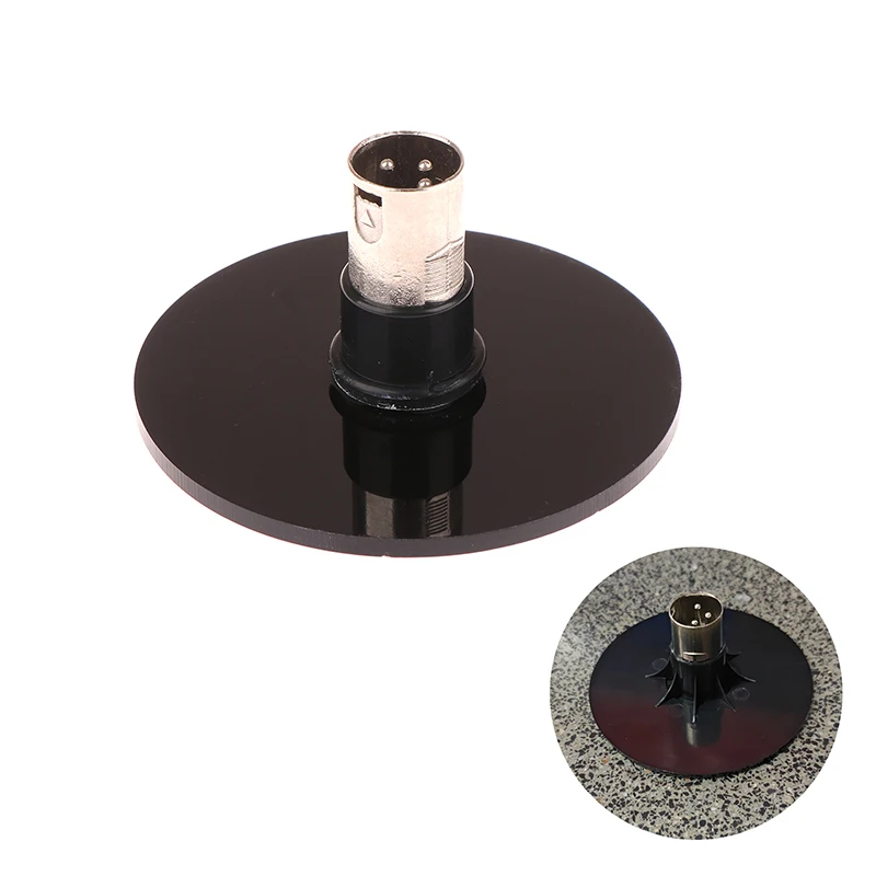 8.5CM Black Suction Cup Adapter With 3XLR Love Machine Connector For Telescopic Linear Actuator Attachment Holder