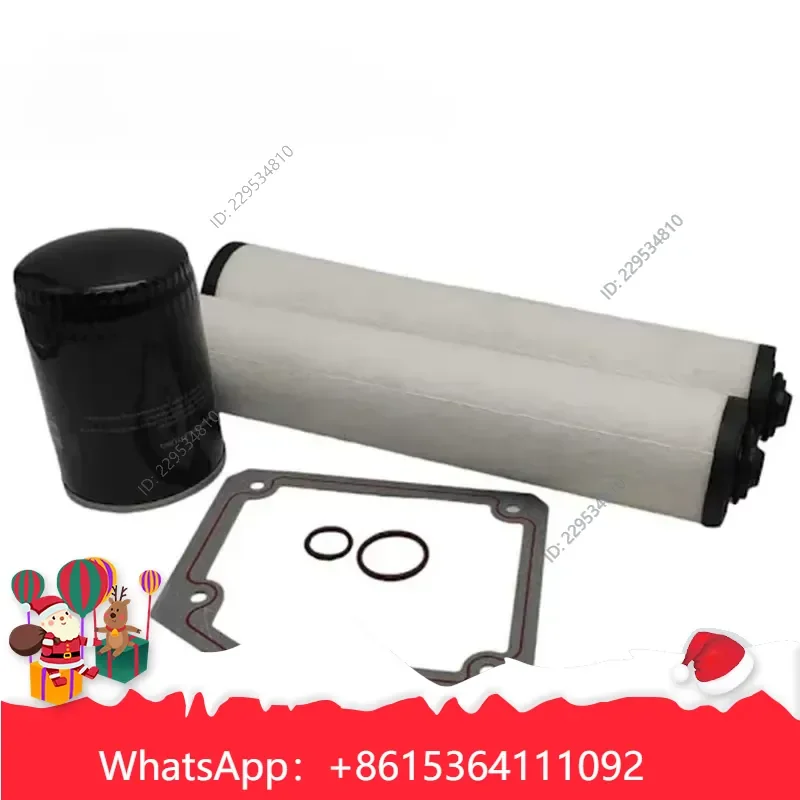 de alta calidad for R5RA0160D R5RA0202D Vacuum Pump Exhaust Oil Filter Gasket Service Maintenance Kit Compatible For Model，1p