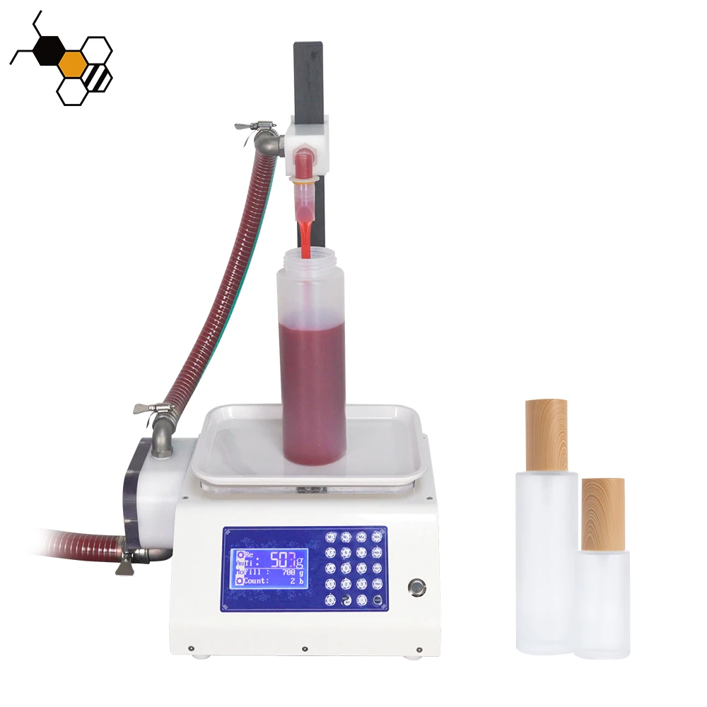Semi Automatic Filling Machine for Sauce Seasoning Ketchup Oil Shampoo Honey