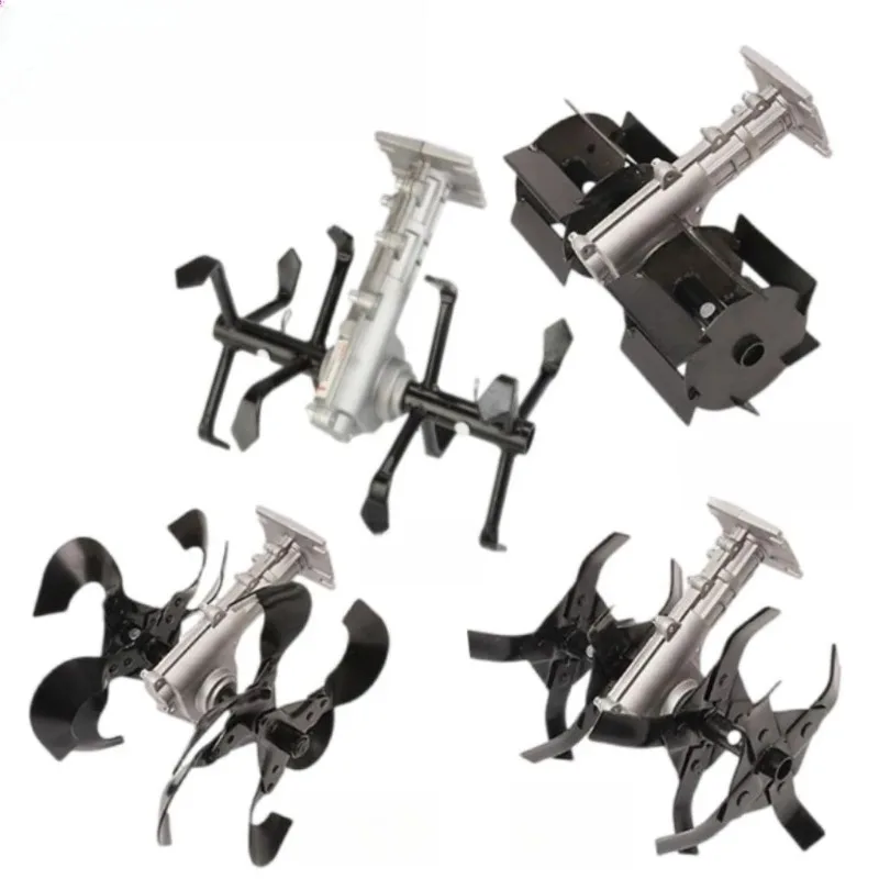 Garden Power Tool Accessories Lawn mower weeding wheel oblique blade accessories weeding tillage wheel loosening wheel