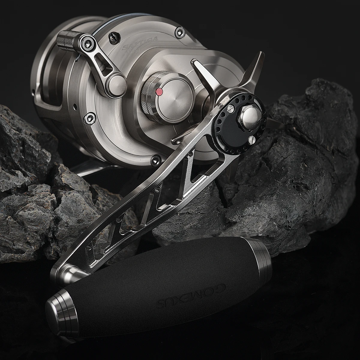 Силовая ручка Gomexus 8x5 мм для Shimano Tranx 300 400 Daiwa Abu Gracia Okuma Haibo CastKing, обычная круглая катушка 120 мм