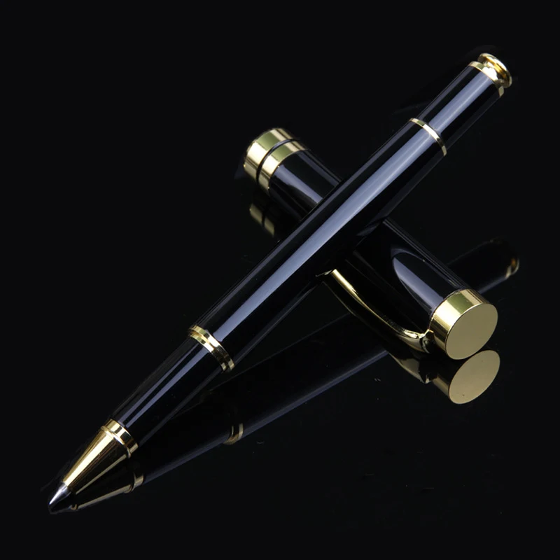 Lytwtw's luxury brand Roller ballpoint pen Metal Office School Supplies Gold rollerball high quality stationery spinning