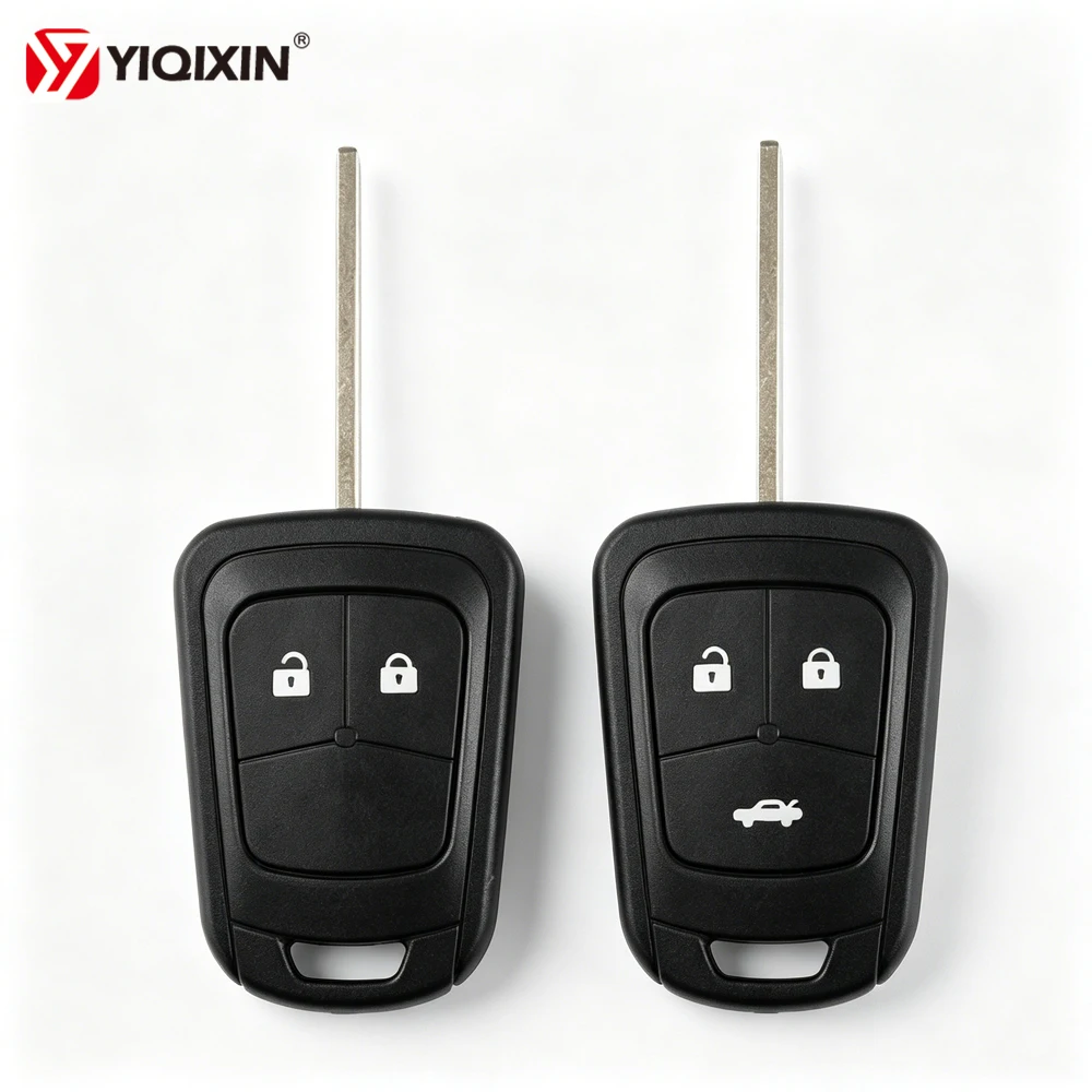 Car Remote Key Shell Case For Opel Vauxhall Astra J INSIGNIA Zafira C Mokka For Chevrolet AVEO Cruze Camaro Sonic Malibu No Logo