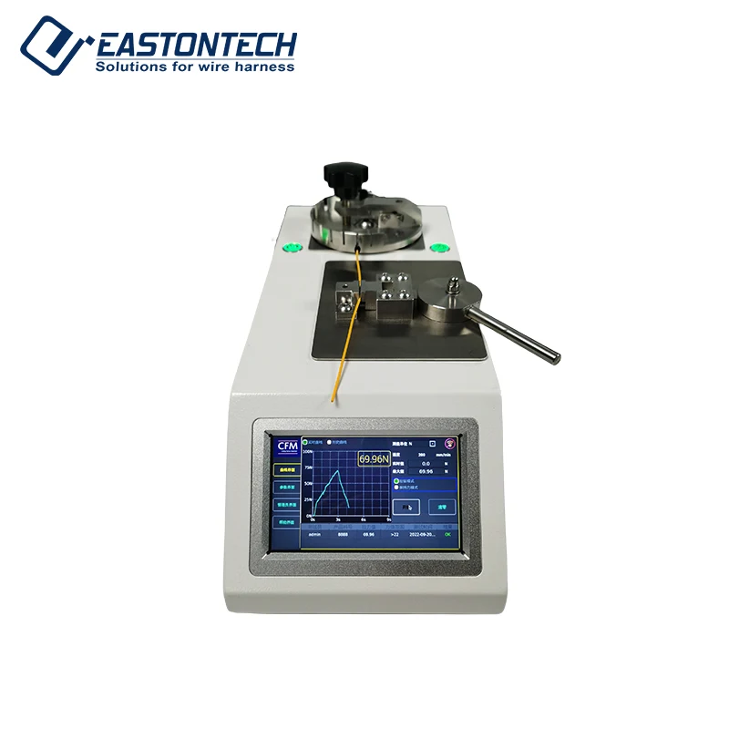 EASTONTECH EW-2585 Terminal Pull Force Tester Multi Wire Harness Pull Test Equipment 0.05 Percent Accuracy