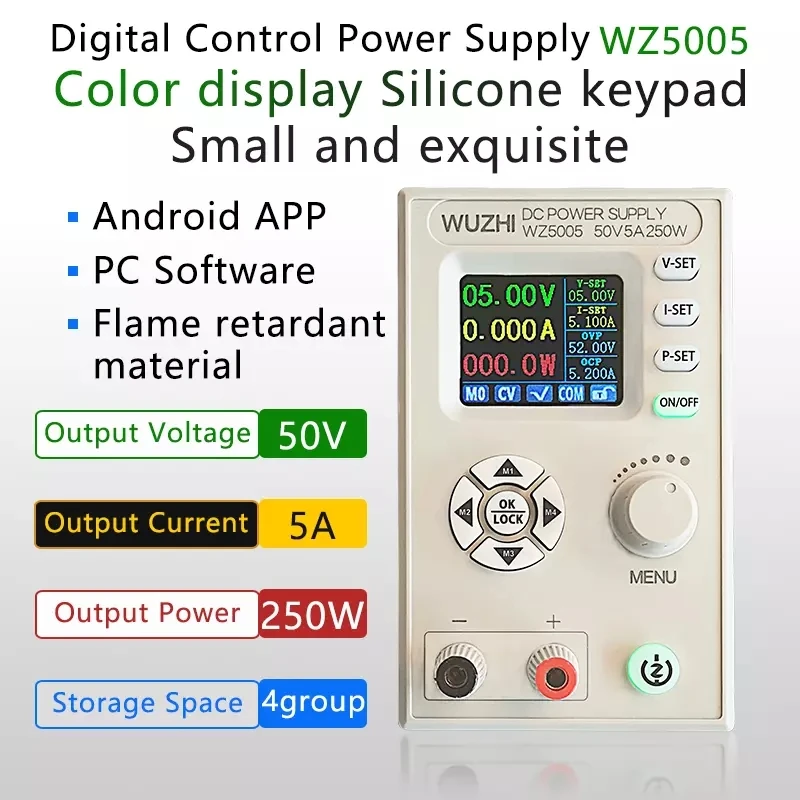 AY14 -WZ5005 Power Module Adjustable Regulated Laboratory Variable Power Supply Communication