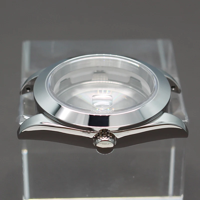 36 มม.40 มม.แฟชั่น BEVEL EDGE นาฬิกา Sapphire Glass สําหรับ Air King Seiko Nh35 Nh36 Nh34/38 Miyota 8215 การเคลื่อนไหว 28.5 มม.