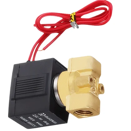 Bidirectional 1/4 1/8 2Port Direct Operation Normally Closed Brass Stainless Valve Vx 2120-06 08 220v 110v 24v 12v Fast Delivery