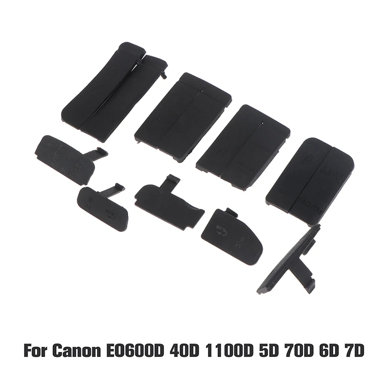 Neue Hohe Qualität Gummi Tür Untere Abdeckung Für 600D 40D 1100D 5D 70D 6D 7D DSLR Kamera USB Port Zubehör