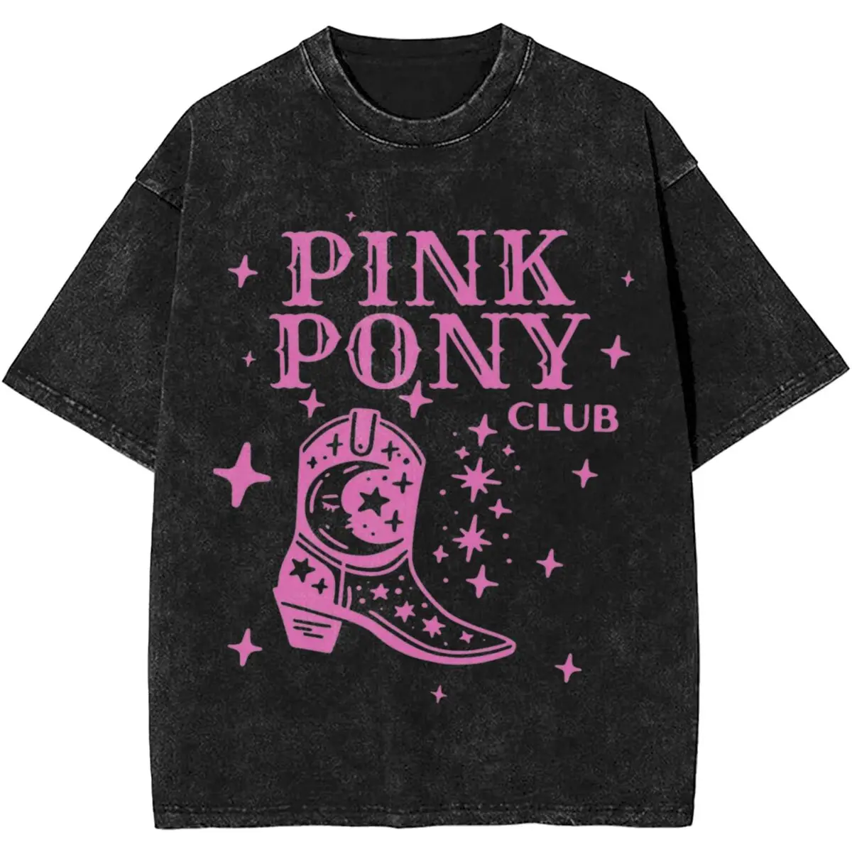 Vintage Pink Pony Club Chappell Roan Shirt Accessories Tee Shirt Men Women Oversize T-shirts