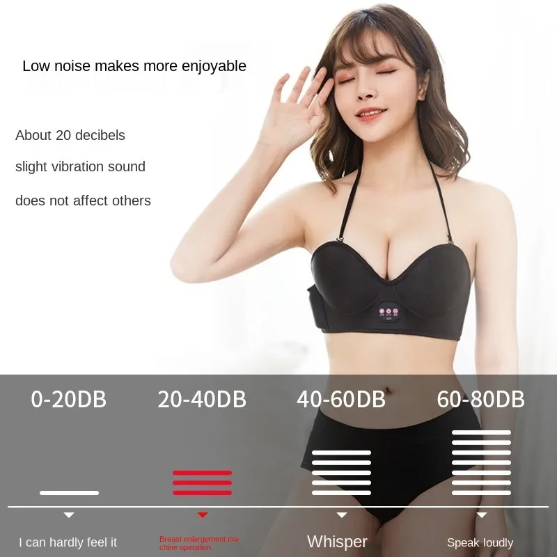 

Electric massage bra breast massager charging beauty chest treasure nursing home massage instrument low noise