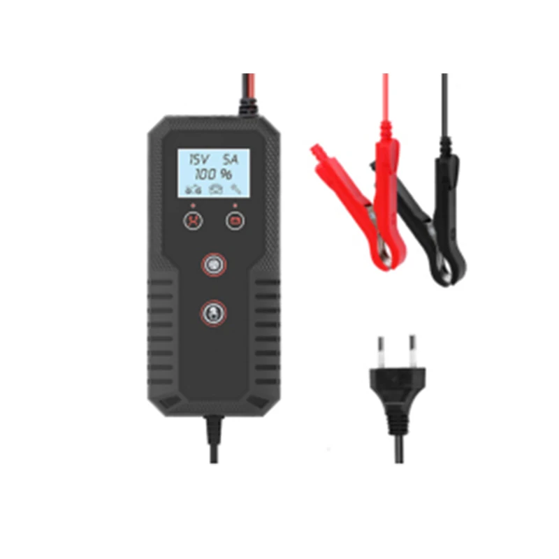 

STLF high qualityPulse Mode 12V 24V 0-15A 100AH Lithium Battery Charger