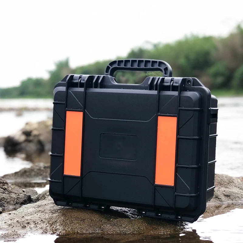 ABS Plastic Waterproof Dry Box Safety Equipment Case Portable Tools Outdoor Survival Vehicle Toolbox Anti-collision Storage Bag