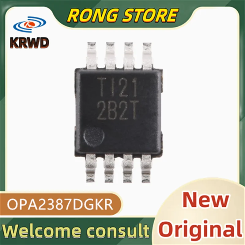 3PCS 2B2T 2B2  New Original Chip IC SOP8 OPA2387DGKR OPA2387DGK OPA2387D OPA2387