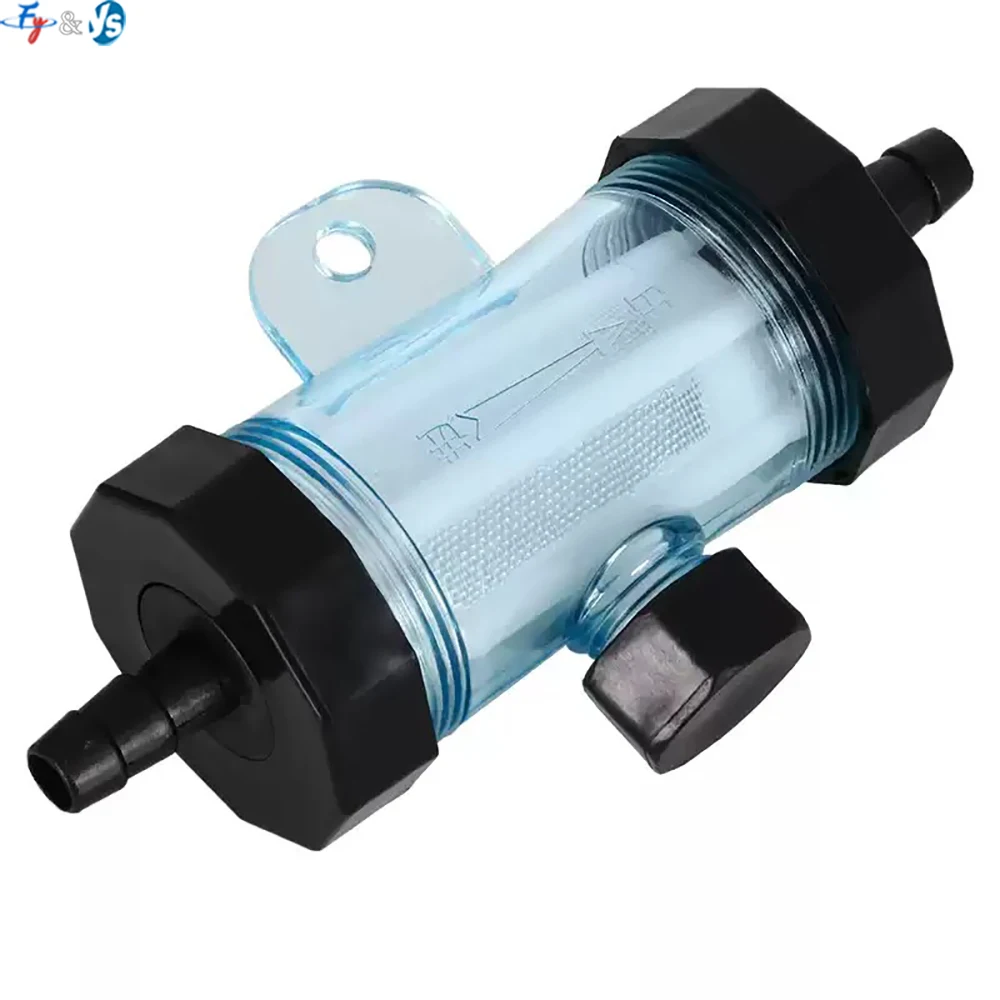 8-25mm Water Hose Filter Transparent Plastic Truck Car Brake Filter Pump Filtering for Car Accessories Garden Irrigation