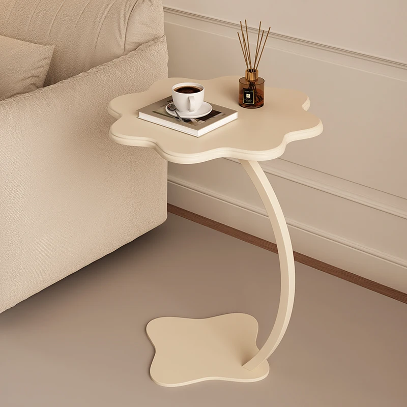 

Cloud small side few cream wind light luxury living room home sofa modern simple mini special-shaped petal bedside table